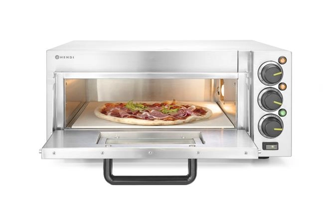 Piecyk do pizzy 1-komorowy, 230V, 2 kW, 580x560x275 mm | HENDI, 220290