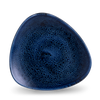 Talerz trójkątny, Ø229 mm | CHURCHILL, Stonecast Plume Ultramarine