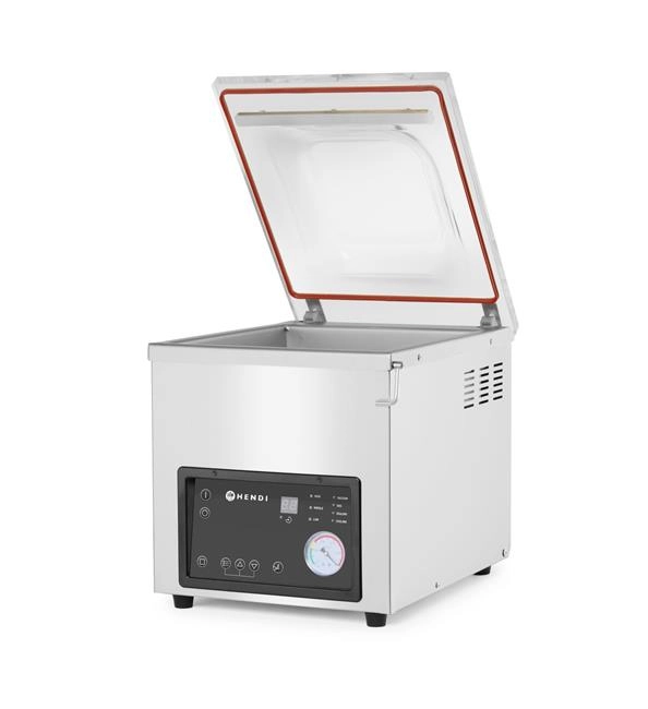 Pakowarka próżniowa – komorowa, 230 V, 0,75 kW, 450x555x480 mm | HENDI, Profi Line