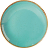Talerz coupe z porcelany, niebieski, ø260 mm | FINE DINE, Laguna