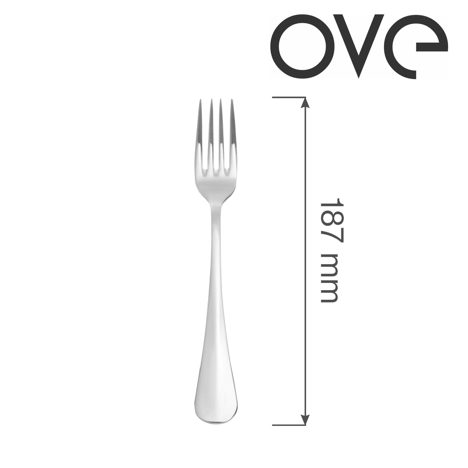 Widelec deserowy, 187 mm | OVE, Baguette