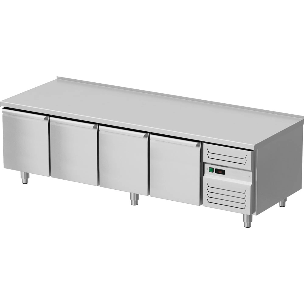 Podstawa chłodnicza 4-drzwiowa GN 1/1, 2000x700x600 mm | STALGAST, 887046