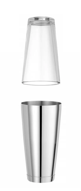 Shaker bostoński stalowy 0,8 l, ⌀90x175 mm | BARUP, 593042