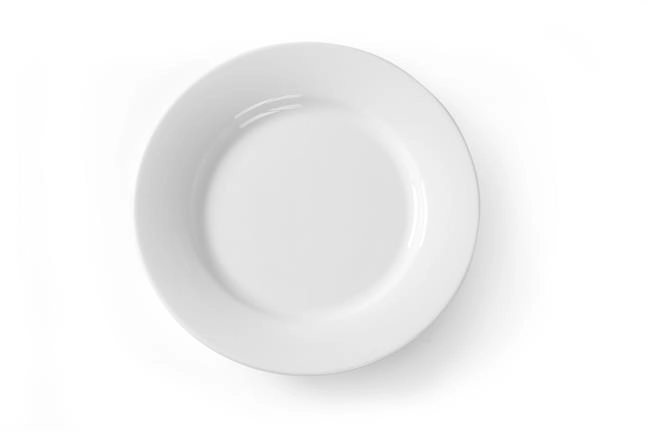 Talerz płytki z porcelany, ø300 mm | HENDI, Optima