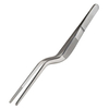 Pęseta 10x10x160 mm, ze stali nierdzewnej, inox | APS, 75820