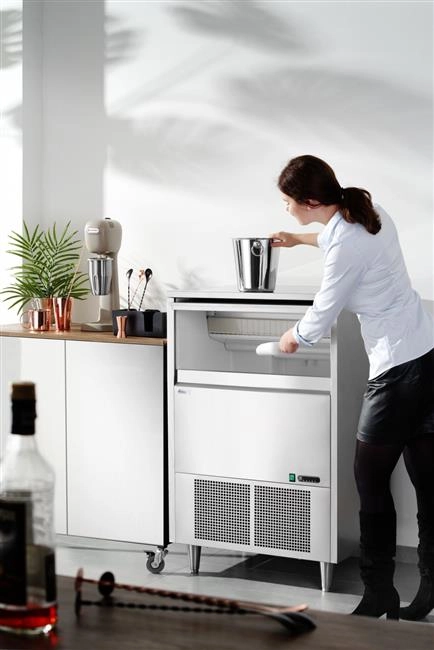 Kostkarka do lodu, 220 V, 0,9 kW, 730x600x1136 mm | ARKTIC, 271360