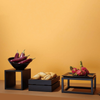 Stand, 170×170×170 mm, czarny | FINE DINE, Madeira Black