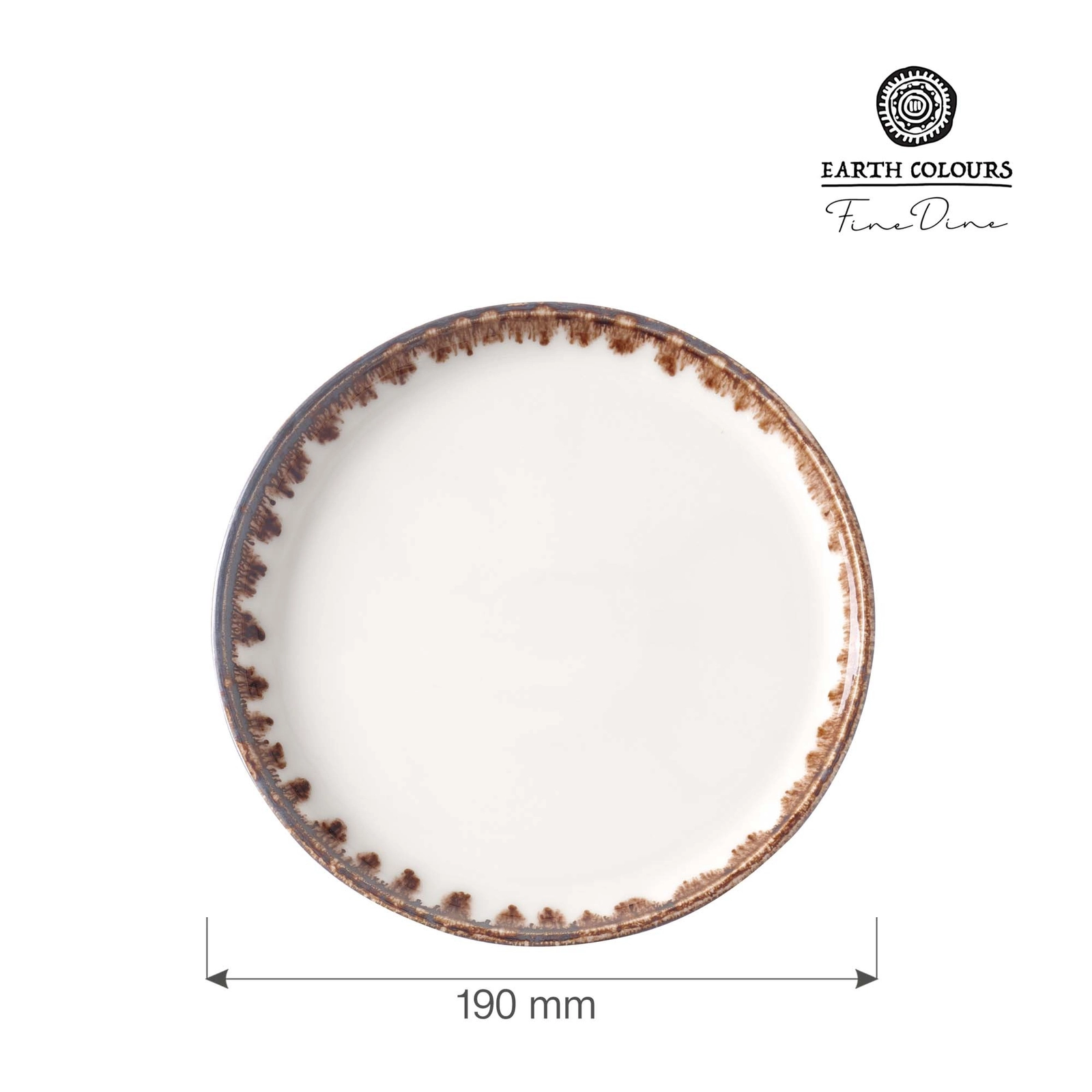 Talerz płytki, Ø190 mm, pomarańczowy | FINE DINE, Vanilla