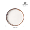 Talerz płytki, Ø260 mm, kremowy | FINE DINE, Vanilla