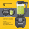 Blender barmański, 1,4 l, 188x216x412 mm, 1,19 kW | HAMILTON BEACH COMMERCIAL, Rio®