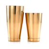 Shaker Boston 2-częściowy typu TIN&TIN, złoty, 700 ml + 500 ml | BARFLY, M37009GD