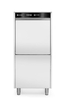 Zmywarka do garnków i tac 500x600 mm, sterowana elektronicznie, z dozownikiem detergentu i pompą spustową, 400 V, 7,1 kW, 595x777x1335 mm | HENDI, 236574