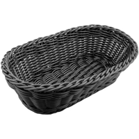 Koszyk uniwersalny z polipropylenu, czarny, 230x115x75 mm | STALGAST, 361233