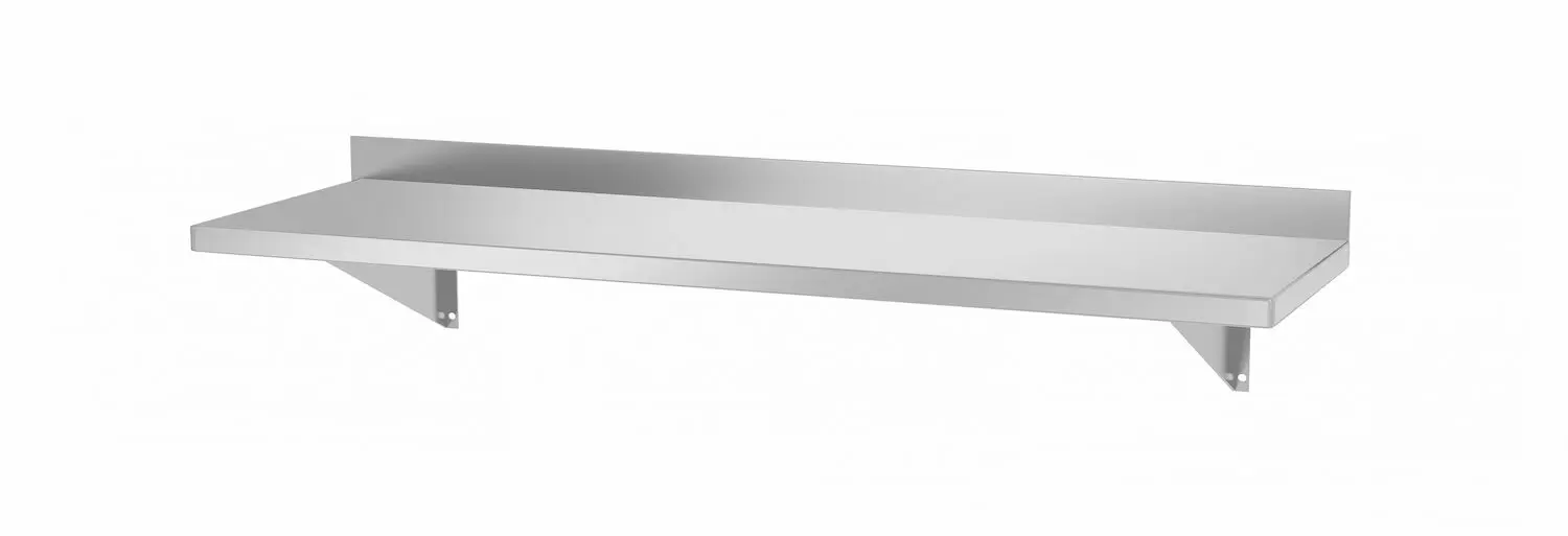 Półka wisząca, z 2 konsolami, 1000x300x250 mm | HENDI, 816493