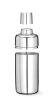 Shaker 3-częściowy Cobbler 0,5 l, ⌀79x199 mm | BARUP, 596999