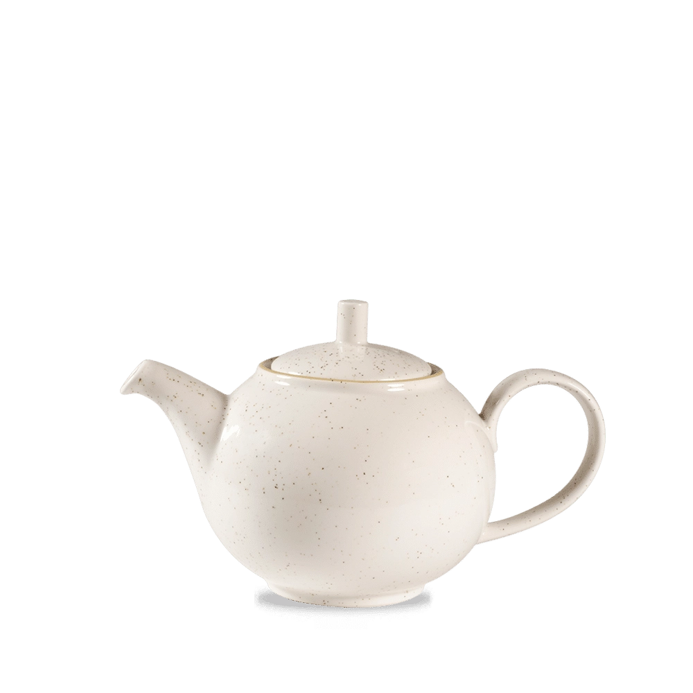 Dzbanek na herbatę, 426 ml | CHURCHILL, Stonecast Barley White