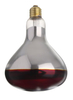 Żarówka podczerwona do lamp grzewczych, 0,25 kW, 230 V, ⌀125×170 mm | HENDI, 919217