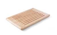 Deska do krojenia pieczywa, ciemne drewno, 475x322 mm | HENDI, 505502
