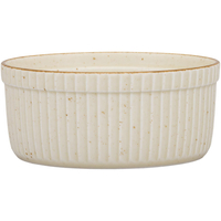 Kokilka do dipów z porcelany Ø115 mm, kremowa | LUBIANA, Art