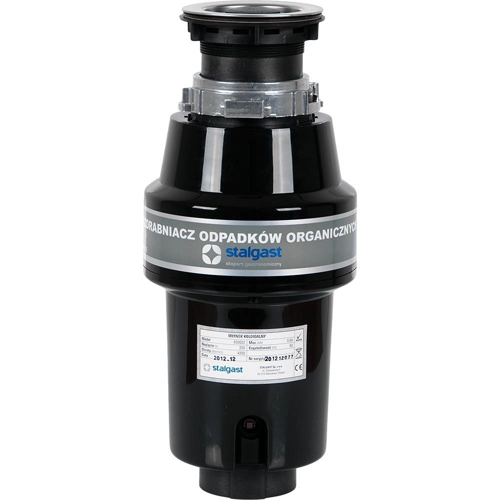 Młynek koloidalny z włącznikiem pneumatycznym, 0.56 kW, 230 V | STALGAST, 650022