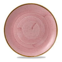 Talerz płytki, Ø260 mm | CHURCHILL, Stonecast Petal Pink