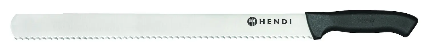 Nóż do szynki ząbkowany 350 mm | HENDI, 840832