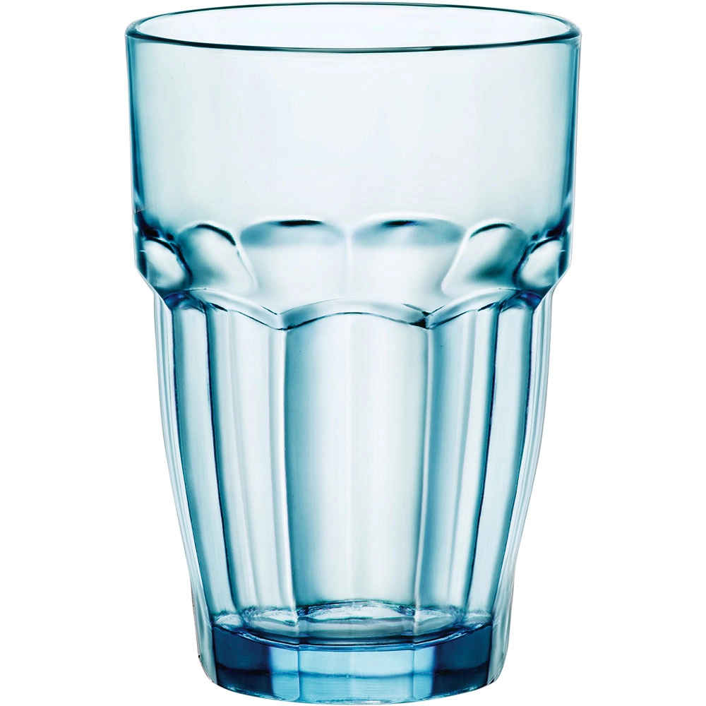 Szklanka wysoka 370 ml, niebieska | BORMIOLI ROCCO, Rock Bar