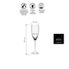 Kieliszek do szampana, 150 ml | RONA, Ratio