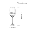 Kieliszek do wina, 410 ml | FINE DINE, Cantare