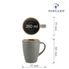 Kubek, 260 ml | PORLAND, Seasons Stone
