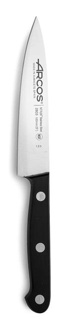 Nóż szefa kuchni, 120 mm, czarny | ARCOS, UNIVERSAL