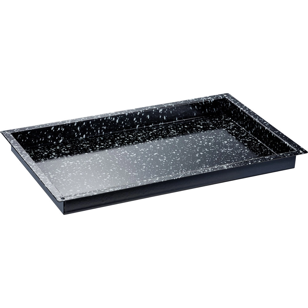 Blacha granitowa do pieczenia i smażenia, nieprzywierająca, GN 1/1, 530x325x40 mm | FM INDUSTRIAL, 917036