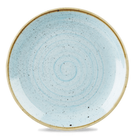 Talerz płytki, Ø324 mm | CHURCHILL, Stonecast Duck Egg Blue