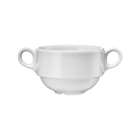 Bulionówka z uchwytami z porcelany 320 ml | LUBIANA, Wersal