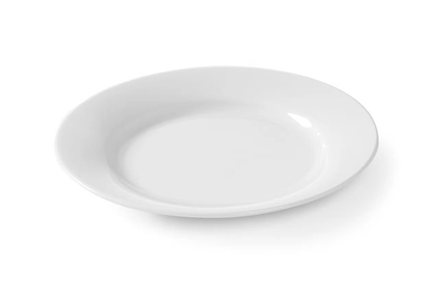 Talerz płytki z porcelany, ø300 mm | HENDI, Optima
