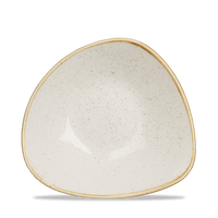Miska trójkątna, Ø235 mm, 600 ml | CHURCHILL, Stonecast Barley White