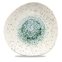Talerz o organicznym kształcie, 264 mm | CHURCHILL, Mineral Green
