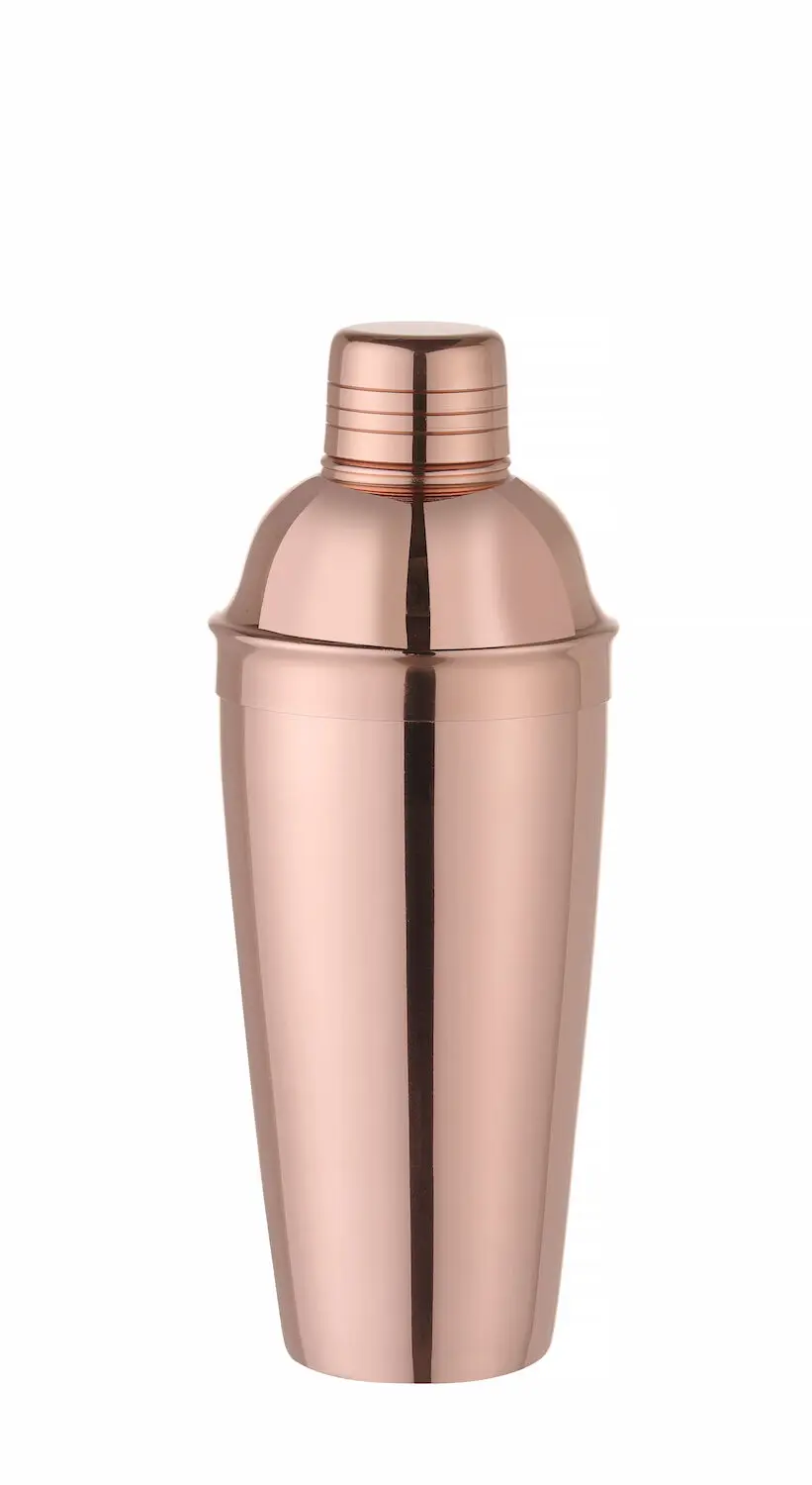 Shaker 3-częściowy Cobbler miedziany, ⌀85x240 mm | BARUP, 596425