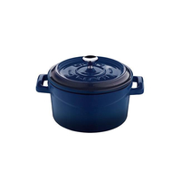 Mini garnek żeliwny Ø120 mm, czerwony, 500 ml | LAVA, 832035