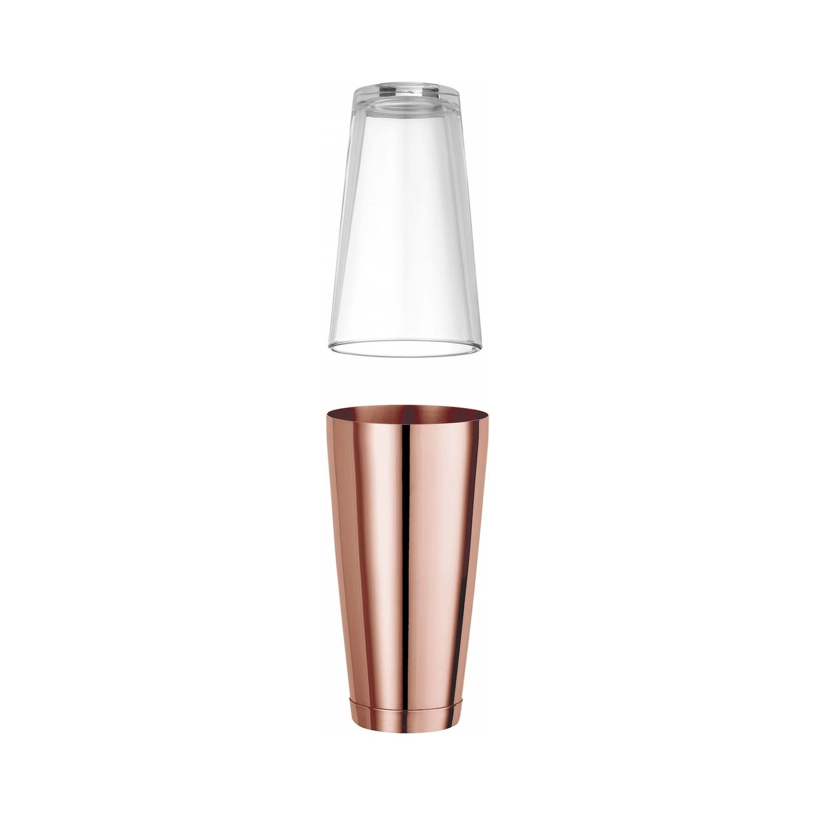 Shaker bostoński Tin Tin, 800 ml, miedziany | BAR UP, 596395