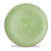 Talerz płytki coupe, Ø290 mm | CHURCHILL, Stonecast Sage Green