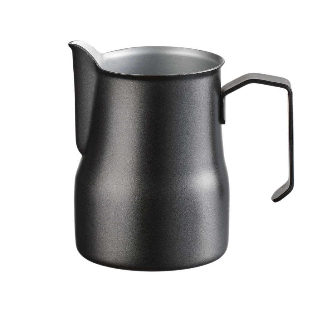 Dzbanek do spieniania mleka czarny 0,35 l | STALGAST, 376035