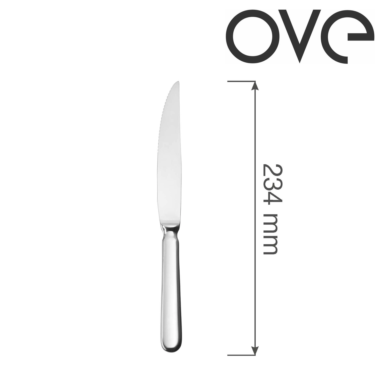 Nóż do steków, 234 mm | OVE, Baguette