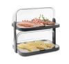 Witrynka chłodząca roll-top podwójna, 440x320x440 mm | HENDI, 871812