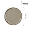 Naczynie sztaplowane, ⌀230 mm, szare | STEELITE, Potter’s Collection Pier