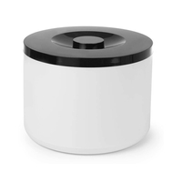 Pojemnik do lodu, biały, podwójne ścianki, 10 l, Ø292×220 mm | BAR UP, 594759