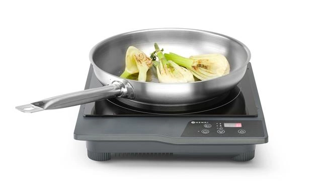 Kuchenka indukcyjna, 1,8 kW, 230 V, 319×355×67 mm | HENDI, Kitchen Line