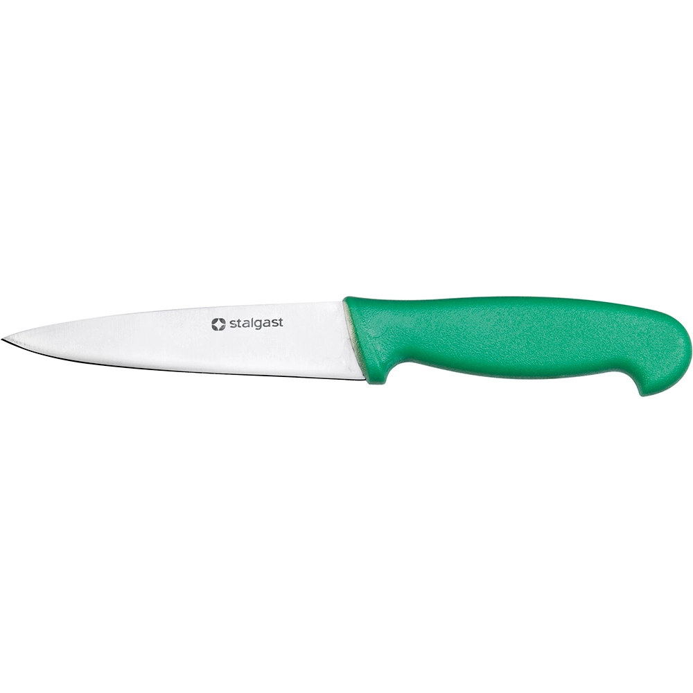 Nóż do jarzyn, HACCP, zielony, 105 mm | STALGAST, 285102