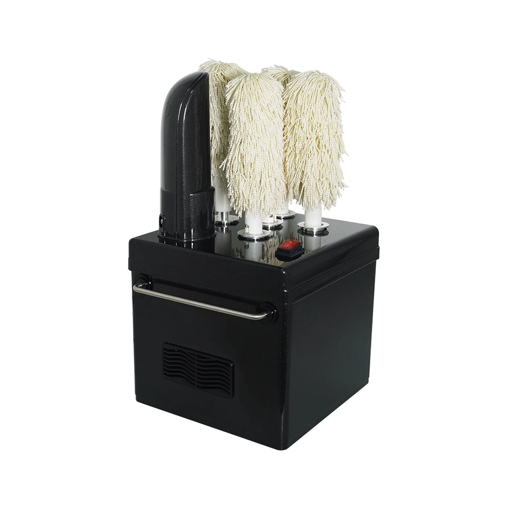 Polerka, urządzenie do polerowania szkła, czarna, 5-szczotek, 1.15 kW, 230V | STALGAST, 469004