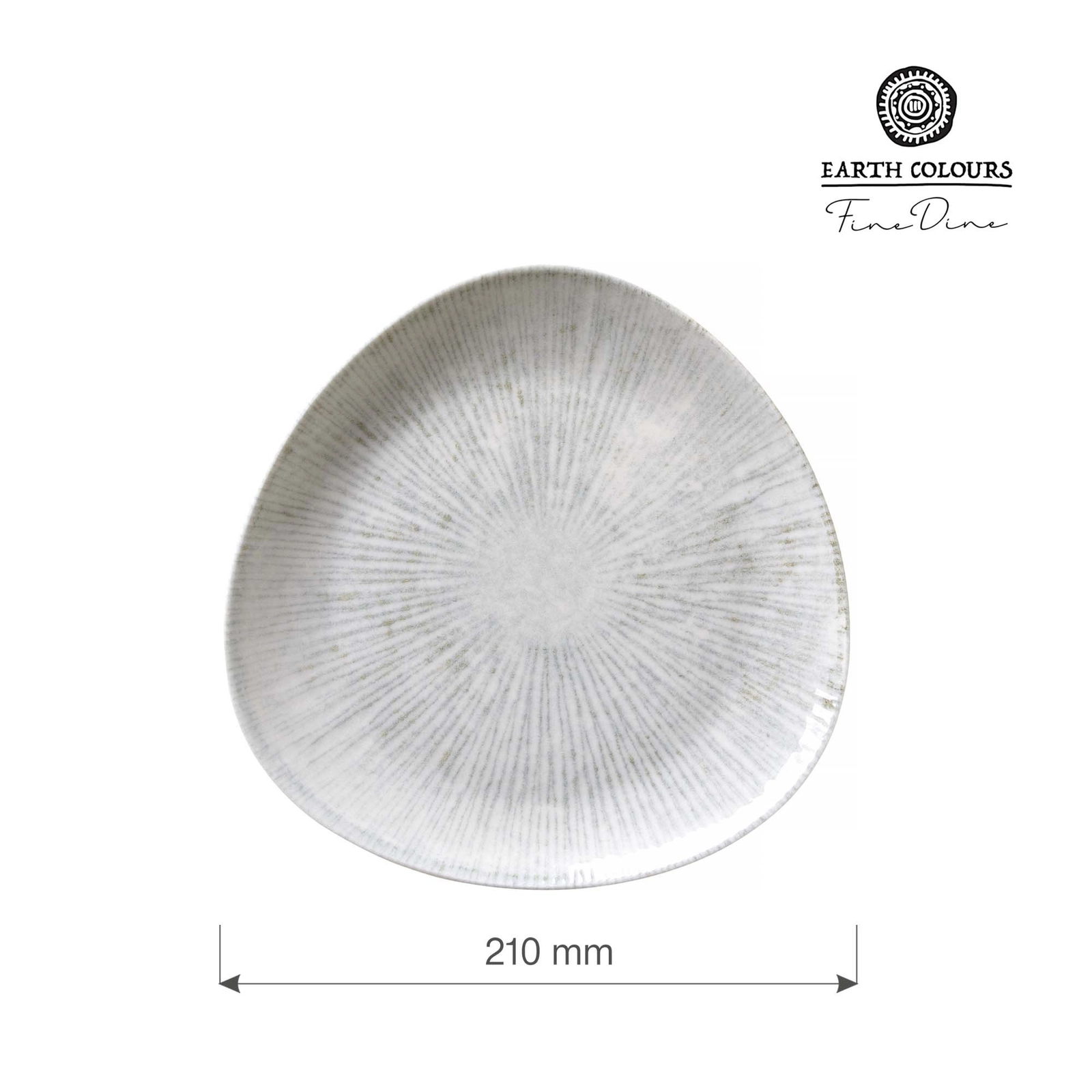 Talerz trójkątny, 210 mm | FINE DINE, Essence